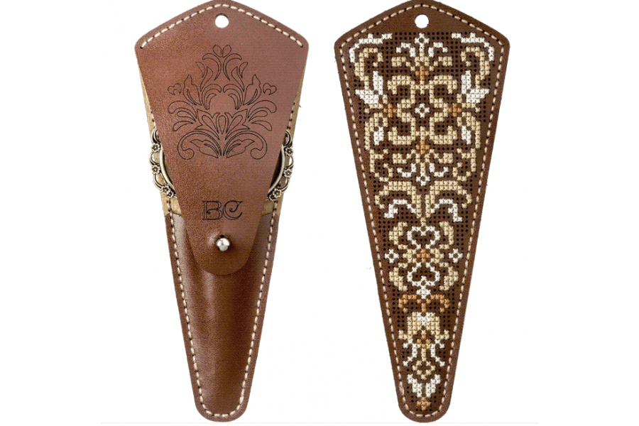 Набір для створення чохла для ножиць «Золоті візерунки» FLTL-006